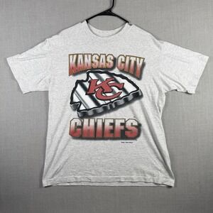 Kansas City Chiefs Shirt Men's Large Vintage NFL 1994 Vintage NFL Trench Ultra